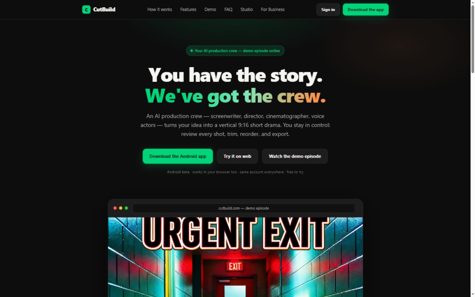 CutBuild product screenshot